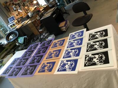 Atelier linogravures 1